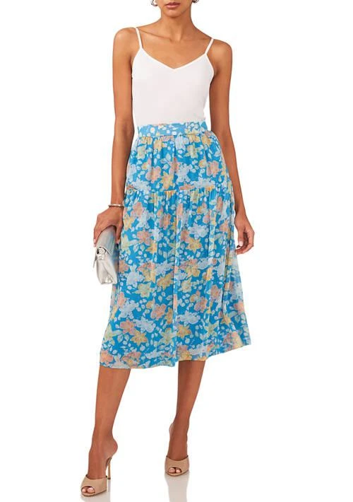 1. State Womens Midi Skirt With Yoke Seam 4
