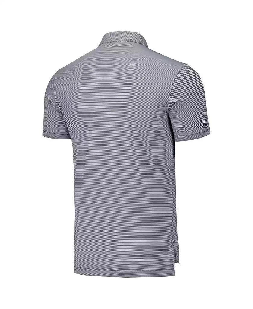 Peter Millar Men's Navy Atlanta Braves Jubilee Stripe Stretch Jersey Polo 3