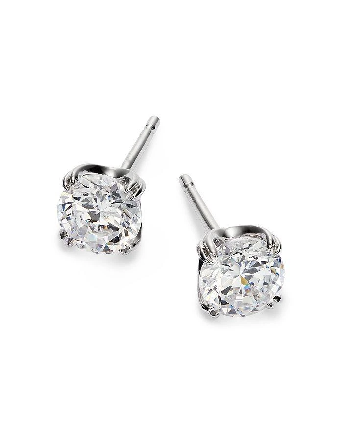 Bloomingdale's Certified Diamond Stud Earrings in 14K White Gold featuring diamonds with the De Beers Code of Origin, 1.0 ct. t.w. - Exclusive 3