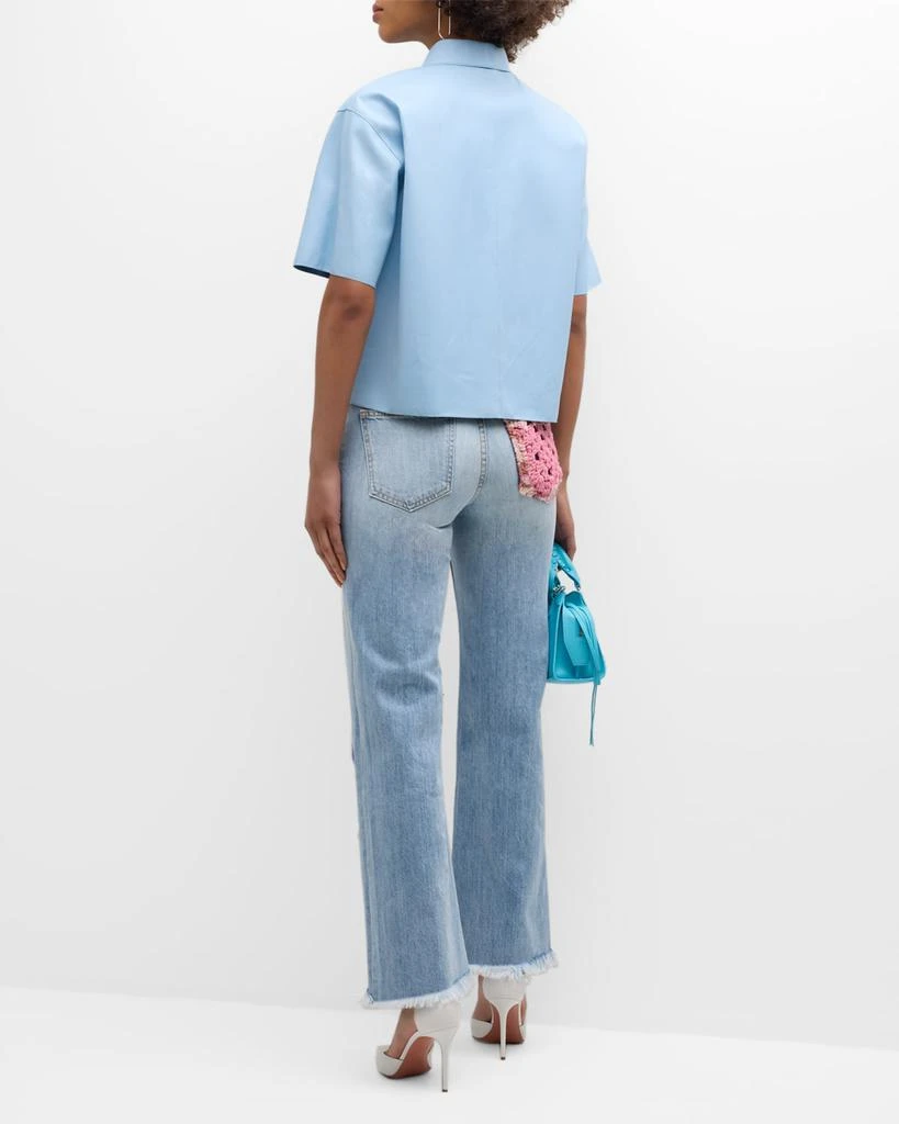 Cout De La Liberte Carrie Crochet Patch Jeans 4