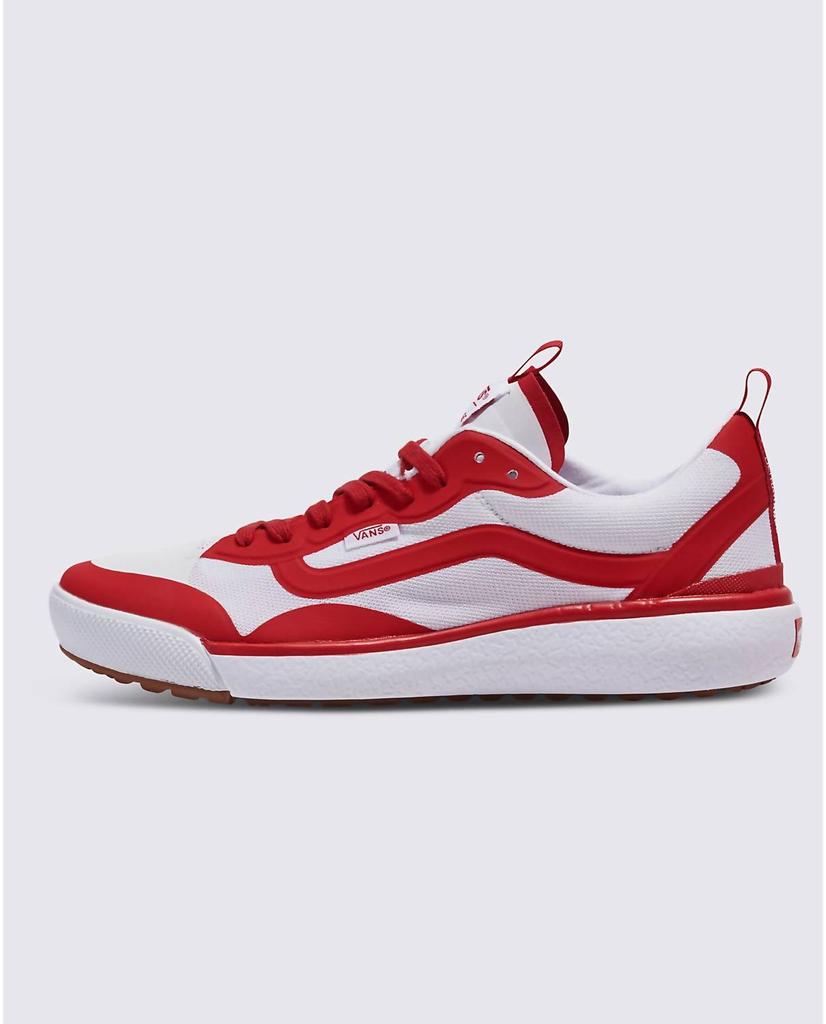 Vans Men's Ultrarange Exo Sneaker In White/red