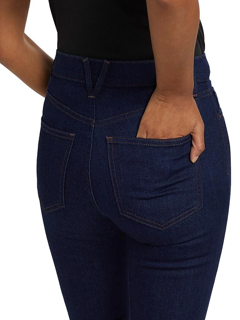 VERONICA BEARD Carson High-Rise Ankle-Flare Jeans 6