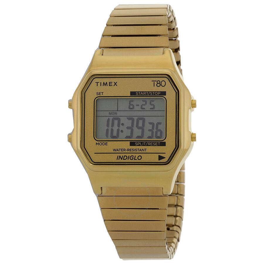 Timex T80 Alarm Quartz Digital Unisex Watch TW2W68100