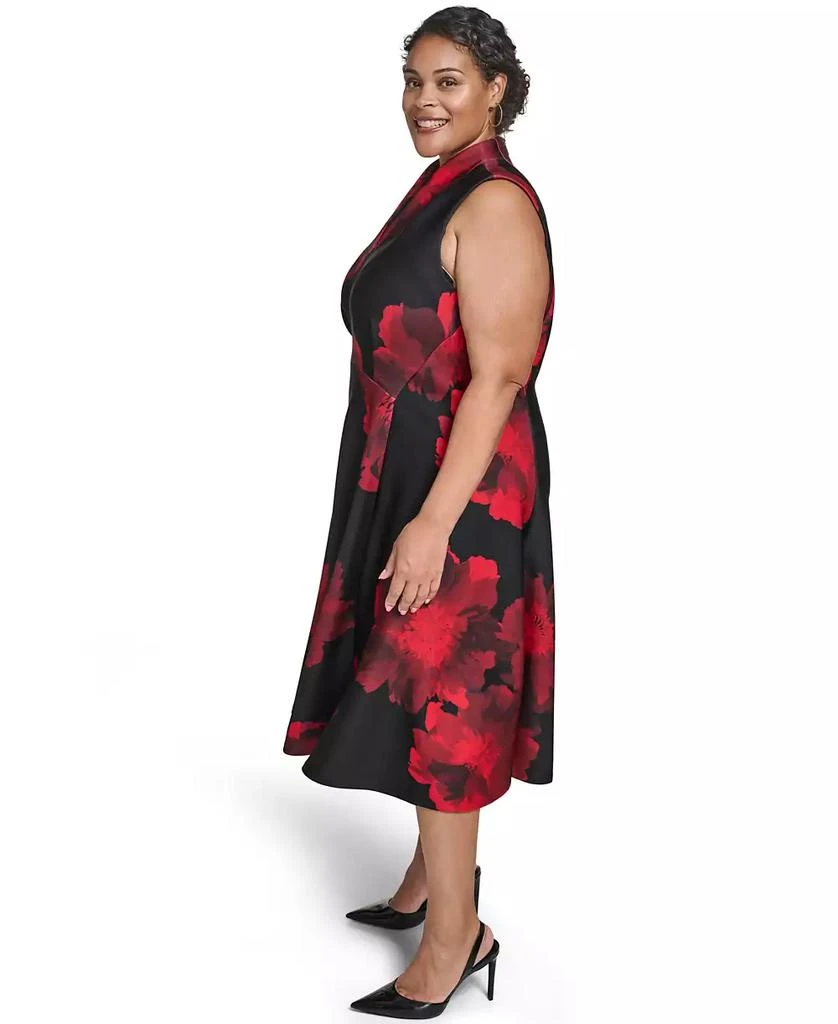 calvin klein flowy dresses Flowy Ruffled Mini Dress – JAR and Company main image 1