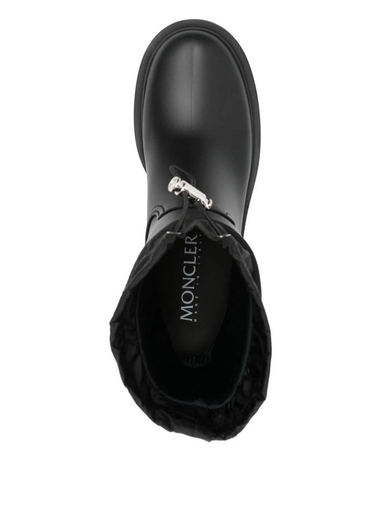 Moncler Moncler Black 'Kickstream' Rain Boots 2