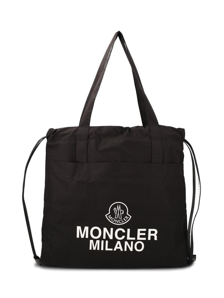 【MONCLER】DOUDOUNE LEATHER MINI TOTE BAG Moncler Leather Doudoune Mini Tote Bag | italist