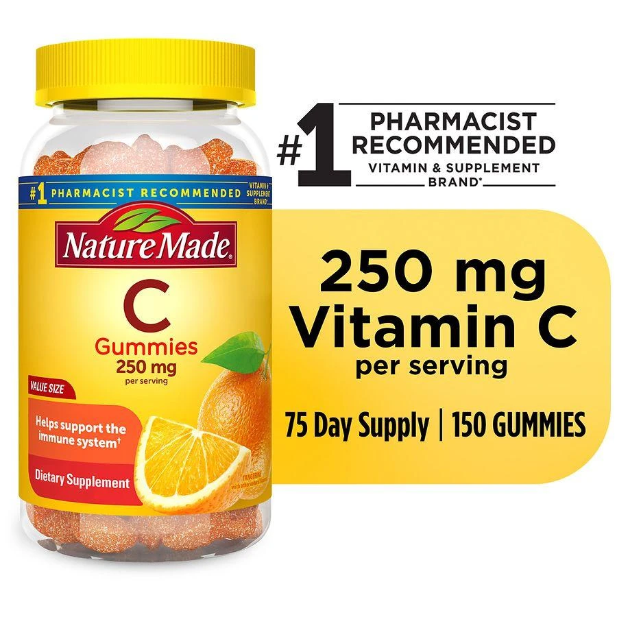 Nature Made Vitamin C Gummies 250 mg Tangerine 7