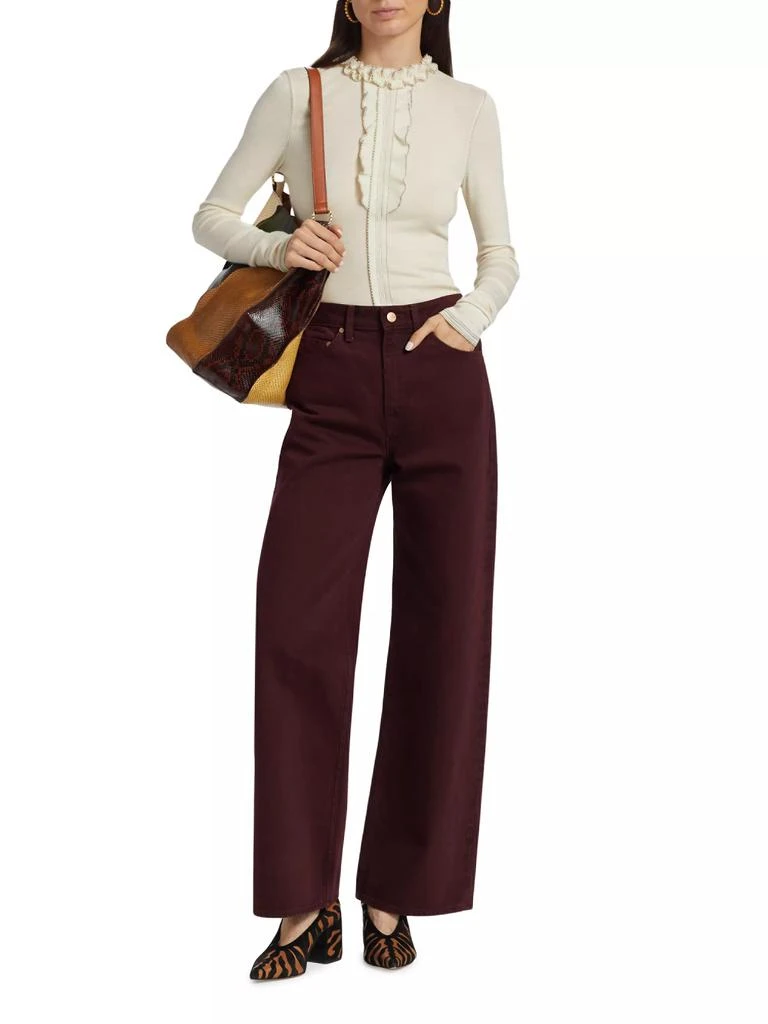 Ulla Johnson Asha Wool Ruffle Top 2
