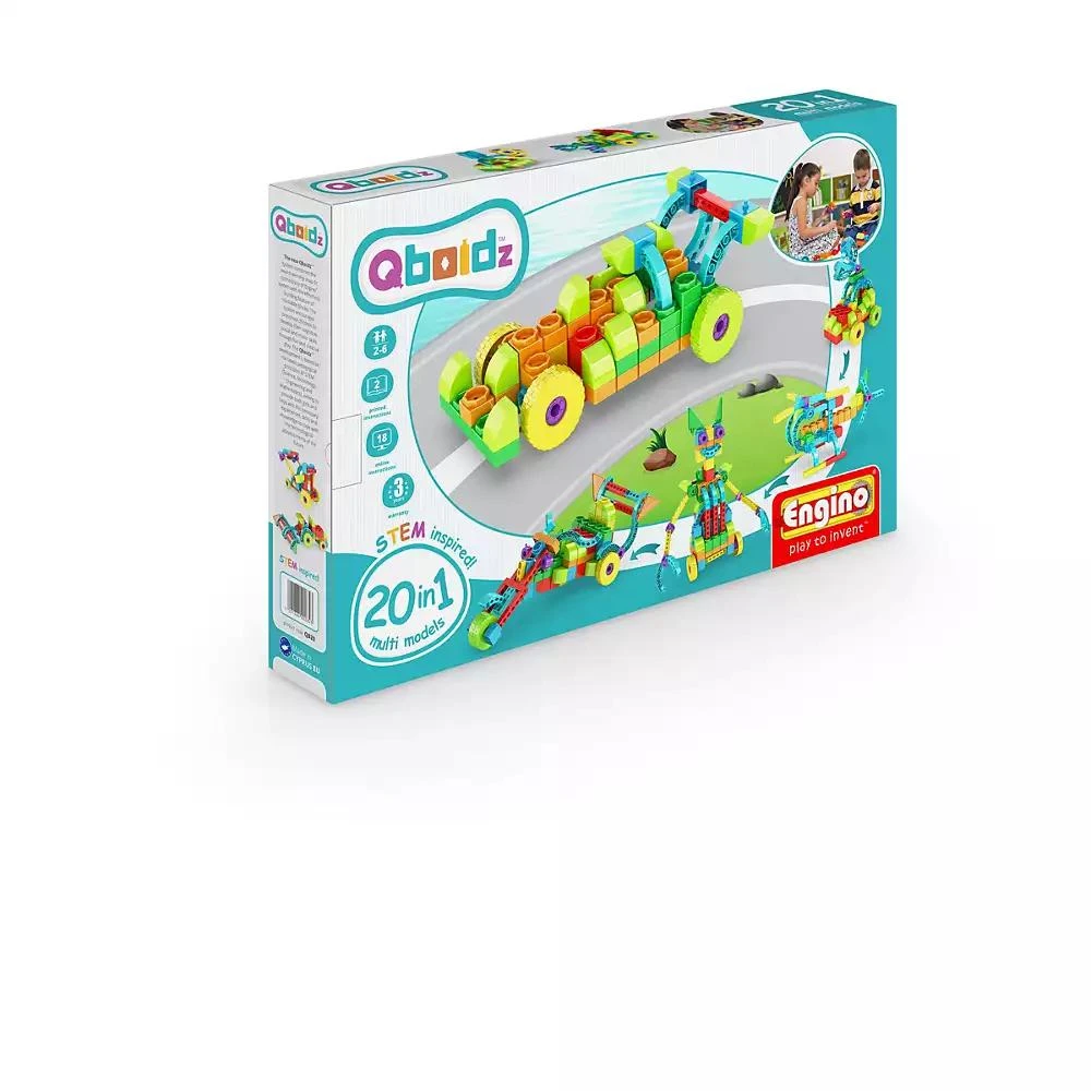 Elenco Engino Qboidz 20 In 1 Multi Models Building Set 6