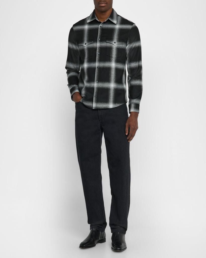 MONFRÈRE Men's Eastwood Plaid Sport Shirt