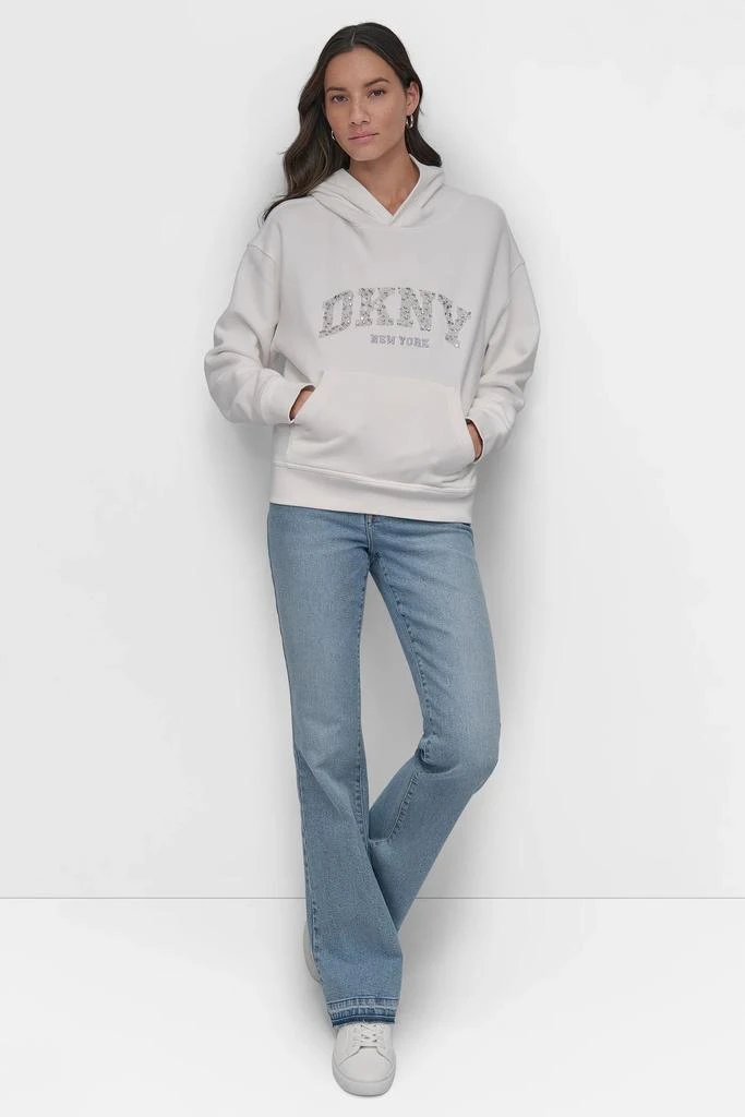 DKNY DKNY ARCHED DOME STUD SWEATSHIRT 3