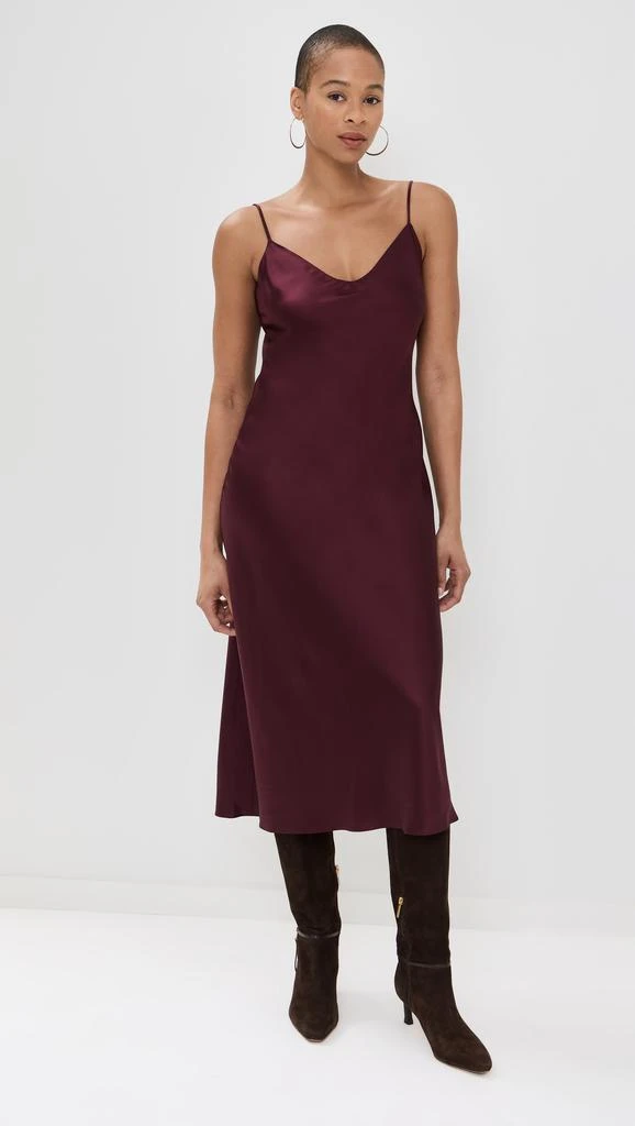 Sablyn V Neck Bias Cut Cami Dress 6
