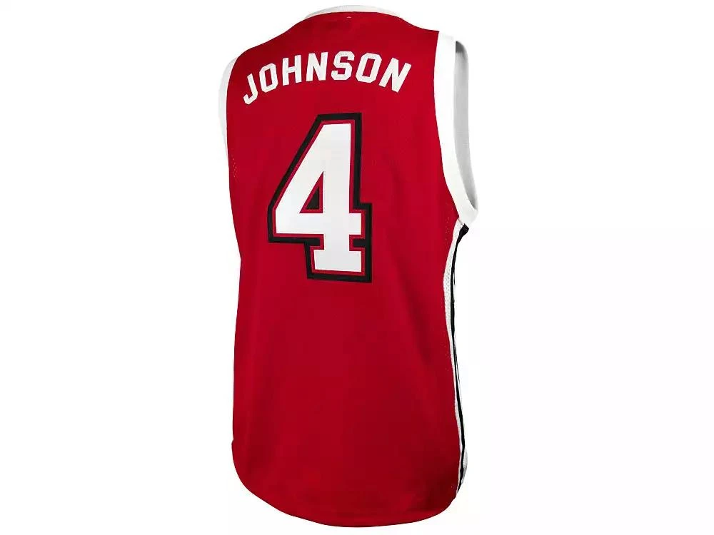 Retro Brand UNLV Runnin Rebels Men's Throwback Jersey - Larry Johnson 1