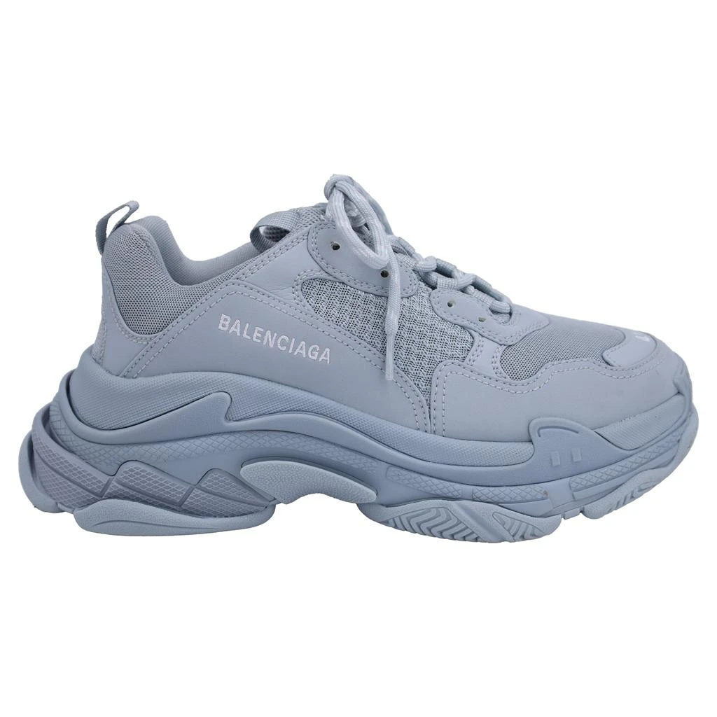 Balenciaga Triple S Sneakers in Light Blue Polyester 1