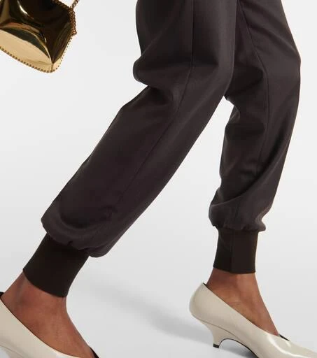 Stella McCartney Wool flannel sweatpants 5