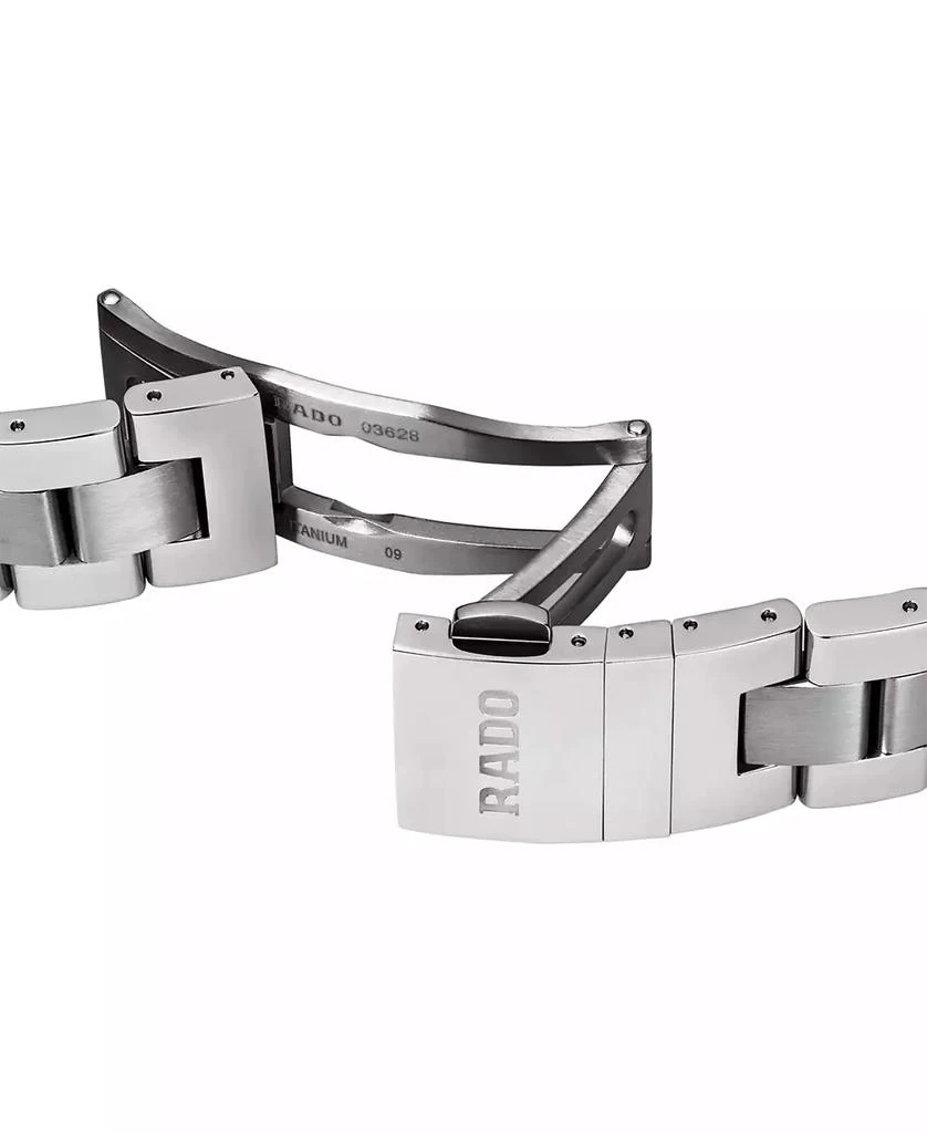 Rado Unisex Swiss Automatic Coupole Classic Stainless Steel Bracelet Watch 41mm R22876013 6