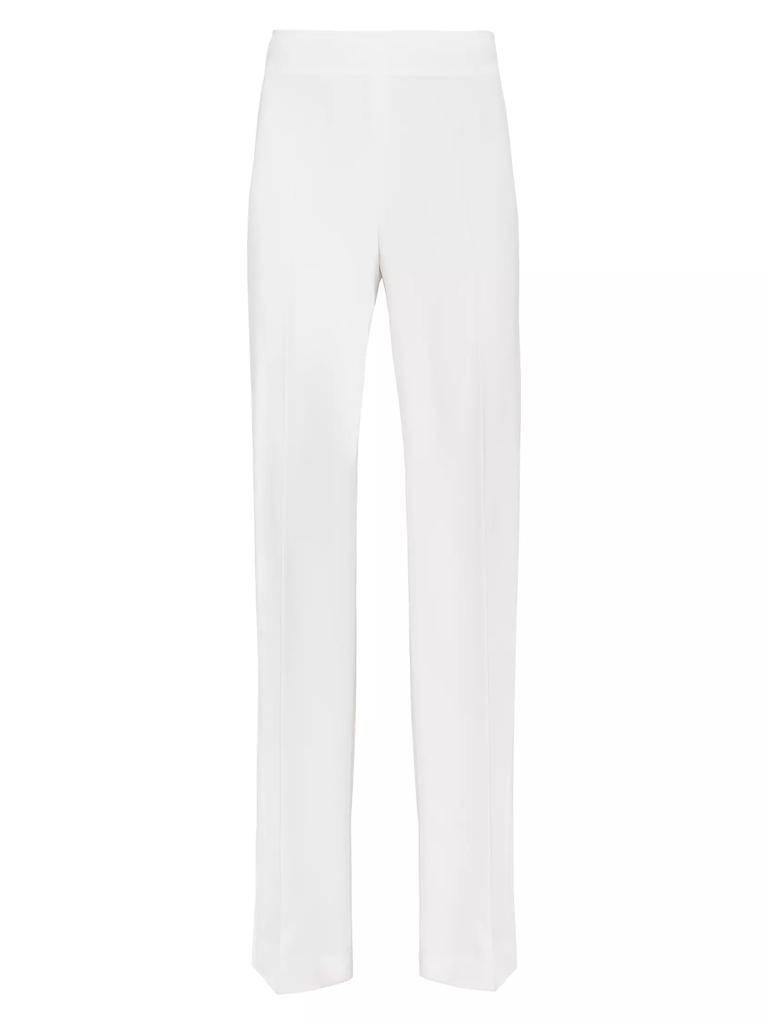 Santorelli Tailored Straight-Leg Pants