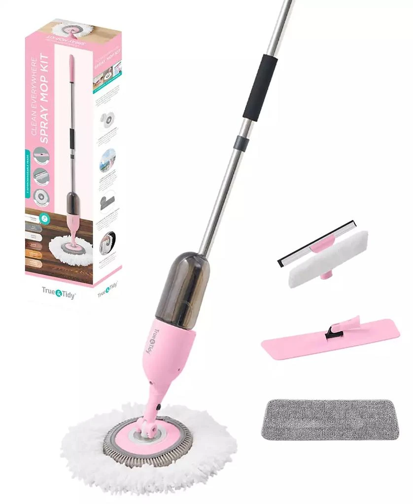 True
Tidy Spray-360 Clean Everywhere Spray Mop Kit