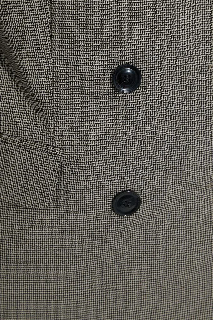 Isabel Marant Karena double-breasted houndstooth wool blazer 4
