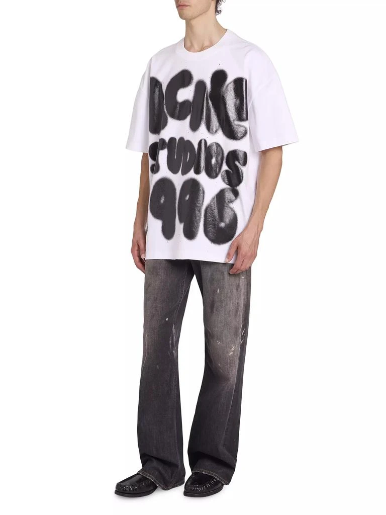 Acne Studios Black Trafalgar Straight-Leg Jeans 2