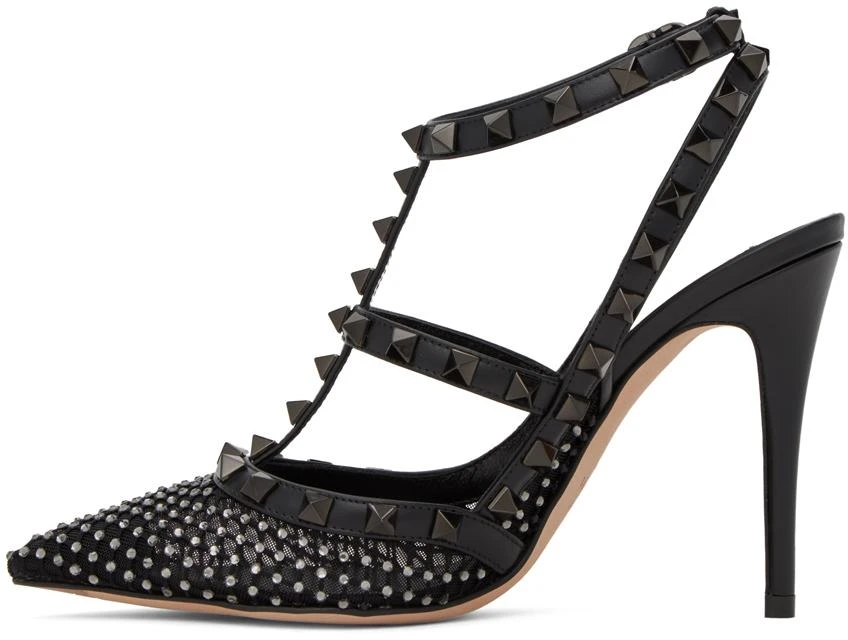 Valentino Black Rockstud Heels 3