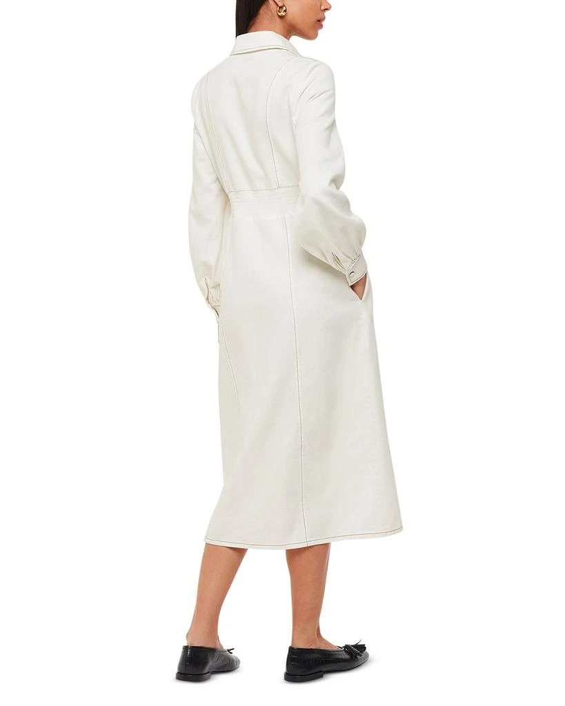 Whistles Harlowe Denim Midi Dress 4