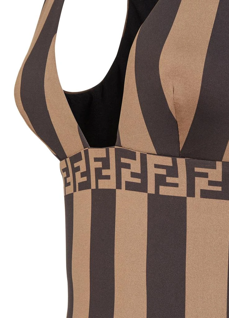 Fendi One-piece swimsuit with a deep round V neck 4