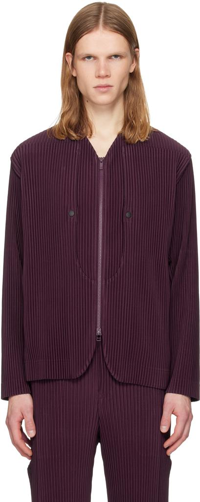 Homme Plissé Issey Miyake Purple Monthly Color February Jacket