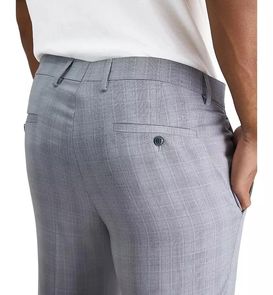 Kenneth Cole Men's Slim-Fit Stretch Check Dress Pants 5