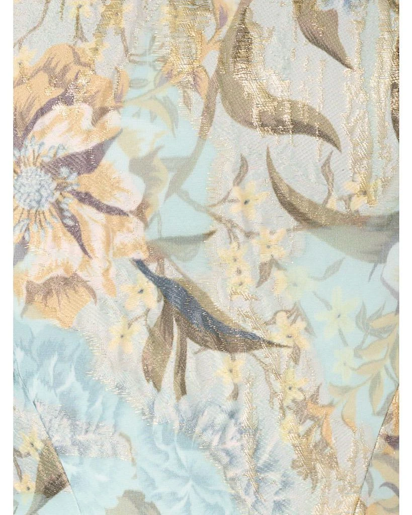 Aidan Mattox Printed Jacquard Dress 5
