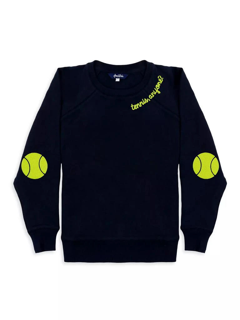Ame & Lulu Love All Tennis Crewneck Sweatshirt 1