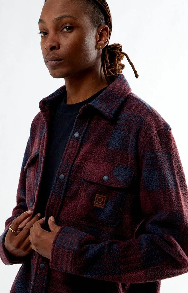 Brixton Bowery Arctic Stretch Fleece Shirt 2
