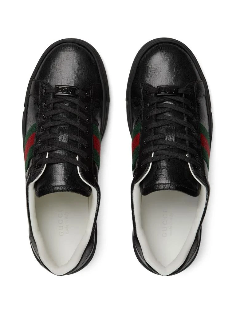 Gucci GUCCI - Ace Web Detail Sneakers 2