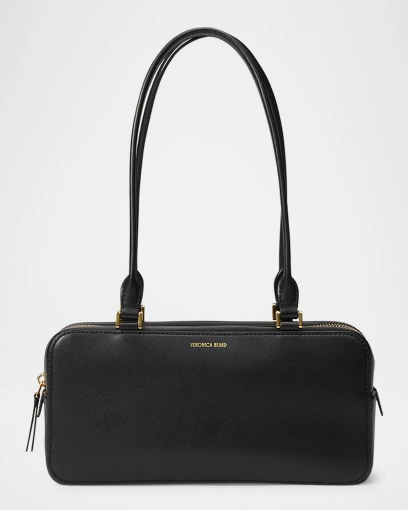VERONICA BEARD Boxy Leather Shoulder Bag 1