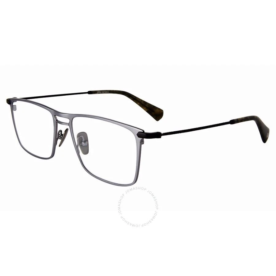 John Varvatos Demo Rectangular Men's Eyeglasses VJV191 0GUN 52 1