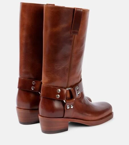Paris Texas Roxy 45 leather biker boots 3