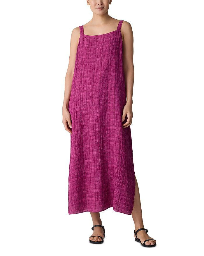 Shop Linen Plaid Square Neck Dress on Sale at BeyondStyle  Get 31% Off  Linen Plaid Square Neck Dress with Limited-Time Flash Deals, Exclusive  Discounts, and Special Offers. Enjoy Unbeatable Savings on