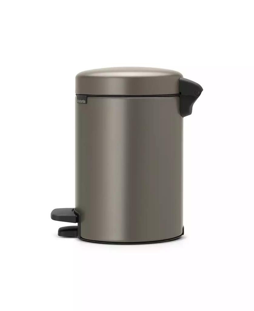 Brabantia New Icon Step on Trash Can, 0.8 Gallon, 3 Liter