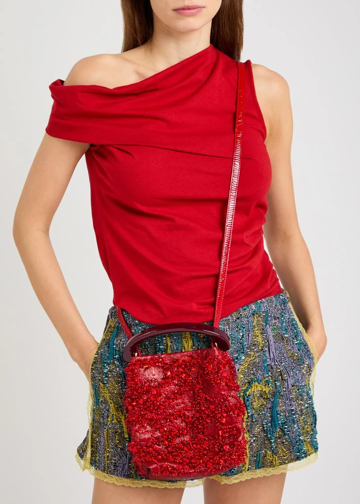 Dries Van Noten Crisp embellished cross-body bag  6