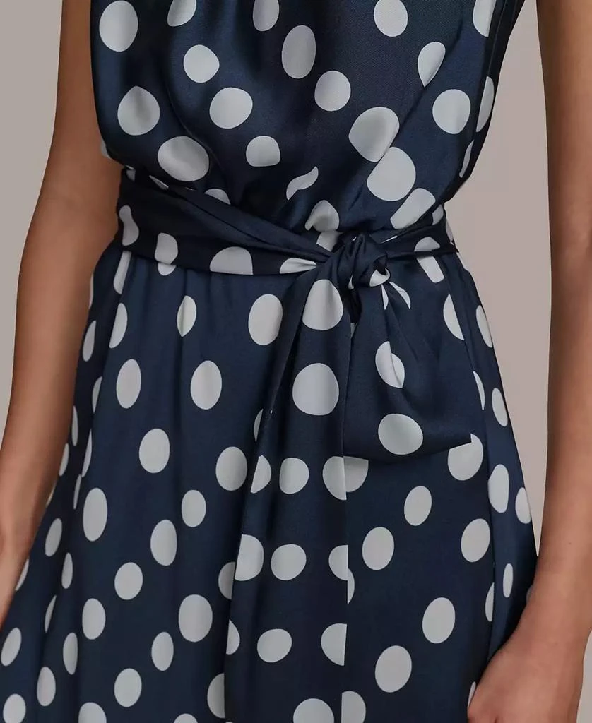 Donna Karan Women's Polka Dot High-Neck Dress 6