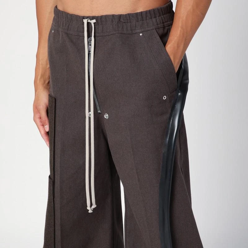 Rick Owens Wide Bela brown trousers 5