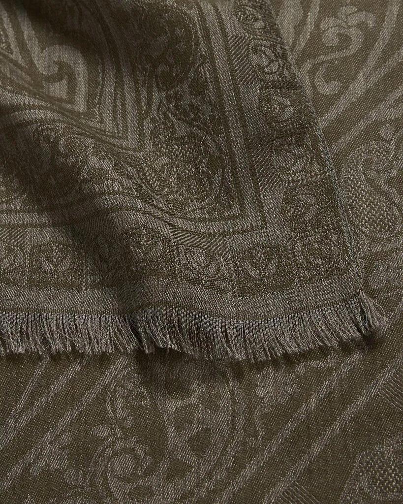 Shop Sherazade Paisley-Print Cashmere Blend Scarf on Sale at - Main Image