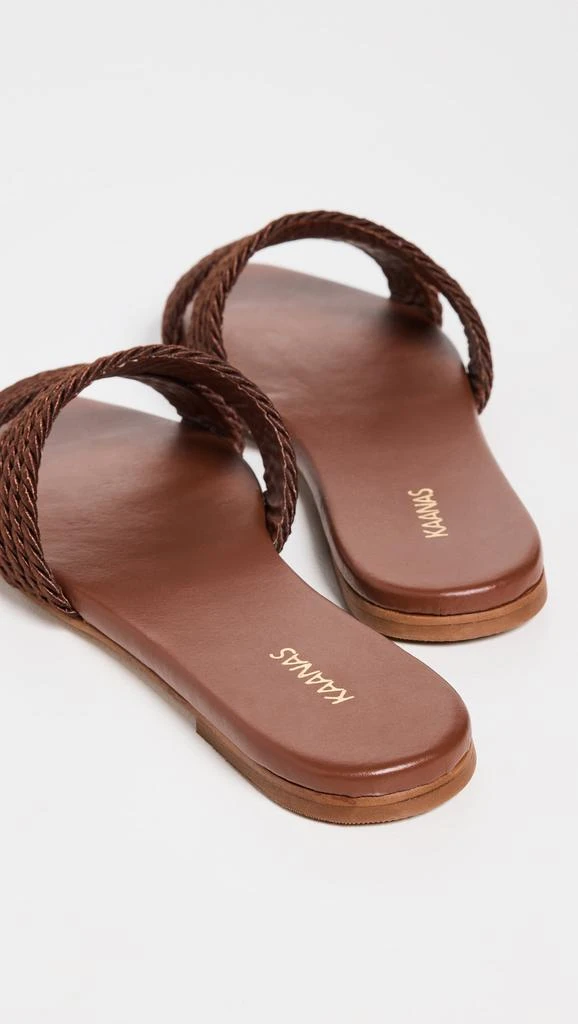 Kaanas Ivy Corded Pointed Toe Slides 3