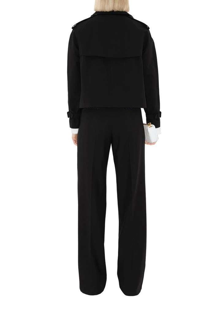 Burberry Cropped gabardine trench jacket 6