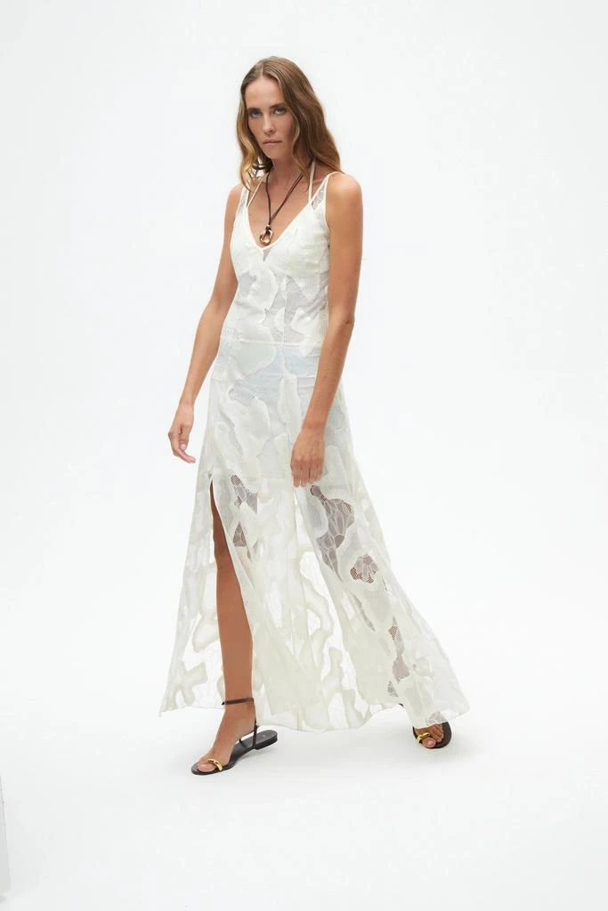 Nocturne Embroidered Long Dress 1