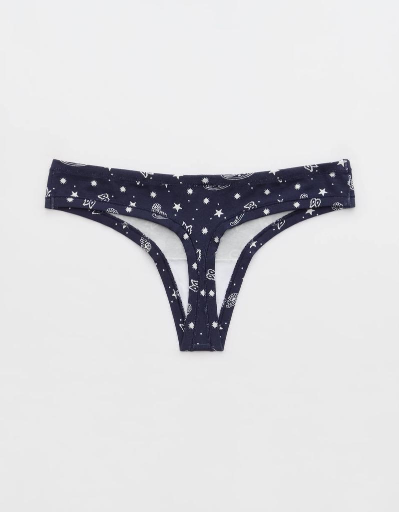 Aerie Superchill Cotton Thong Underwear