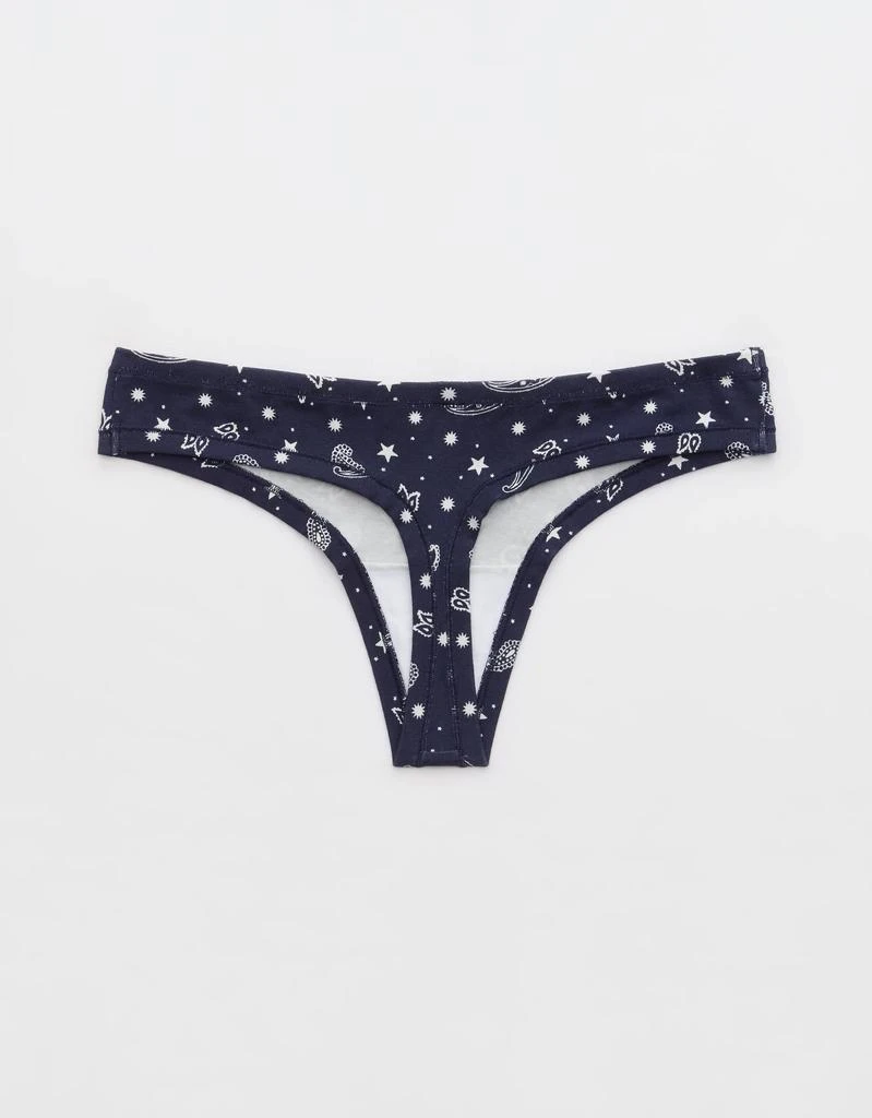 Aerie Superchill Cotton Thong Underwear 2
