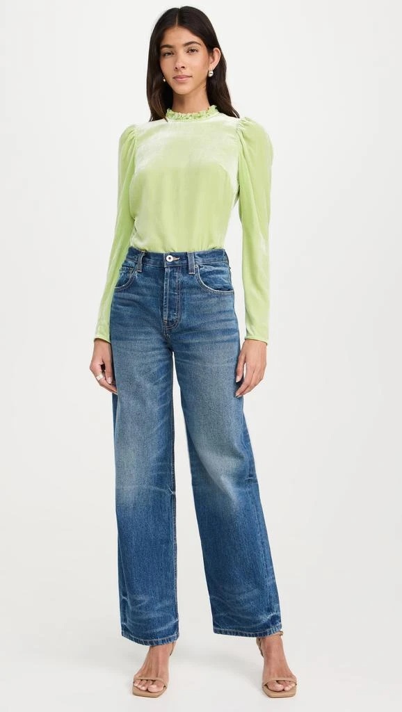 Ulla Johnson Marlene Velvet Blouse 4