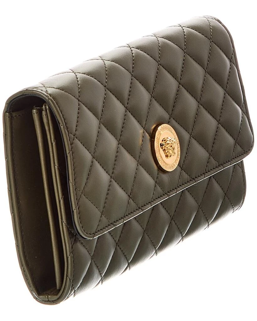 Versace Medusa Quilted Leather Wallet On Chain 3