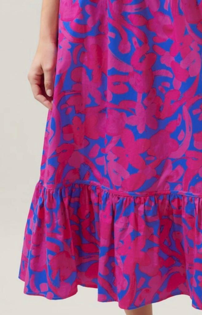 Sugarlips Sugarlips - The Amore Set: One Shoulder Maxi Ruffle Skirt Set